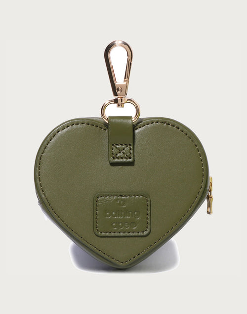 1ST CAMO HEART SHAPED COIN CASE LADIES