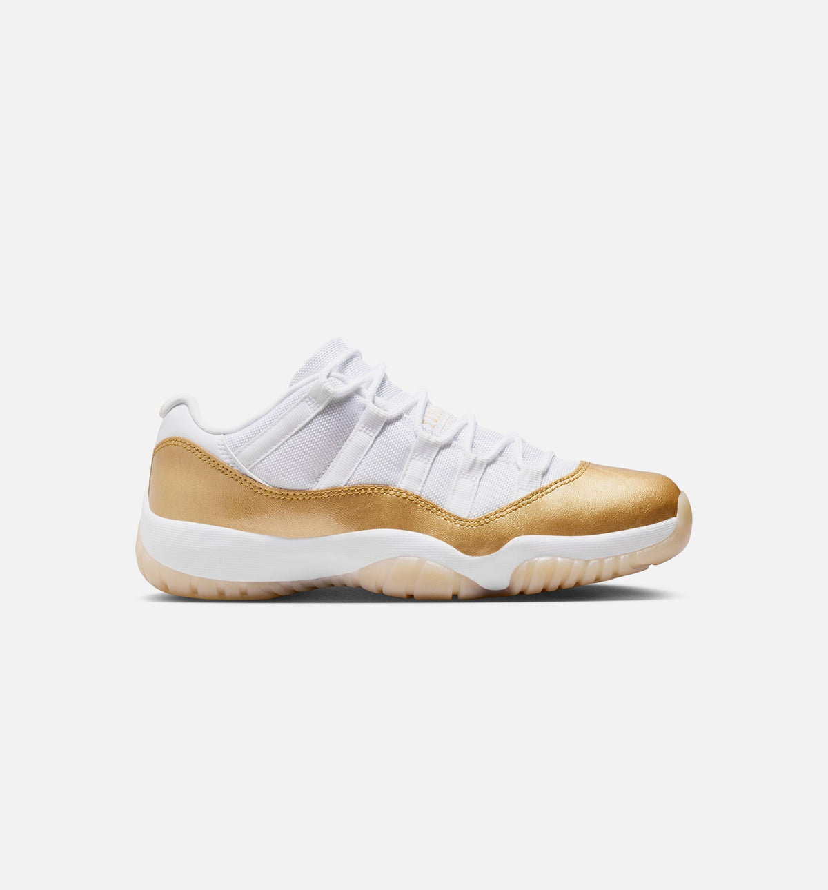 Air Jordan 11 Retro Low Mother's Day Women's Sneakers - White / Metallic Gold / Team Gold