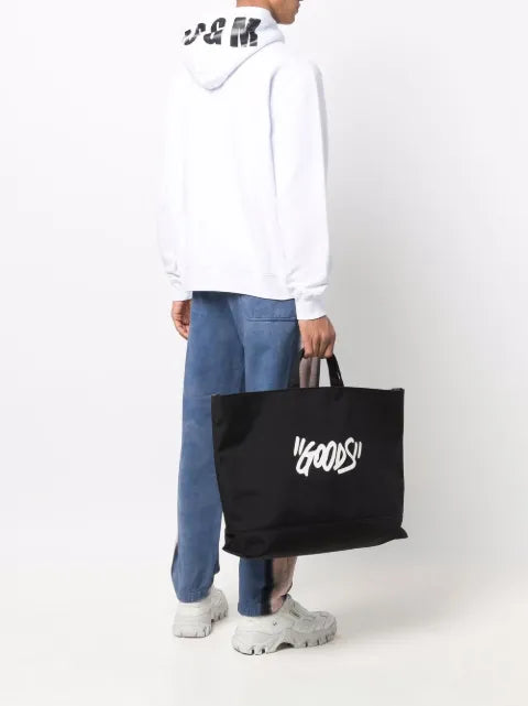 MSGM logo-print hooded jumper