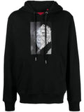 Mostly Heard Rarely Seen 8-Bit Silly Theory graphic-print cotton hoodie