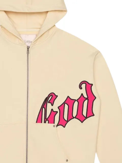 GODSPEED logo zip hoodie