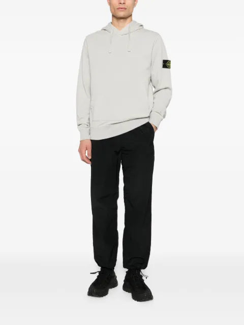 Stone Island 6100062 organic cotton fleece sweatshirt
