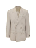 BOSS x Beckham slim-fit jacket with micro pattern