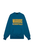 FEAR OF GOD ESSENTIALS x NBA Warriors Sport crewneck sweatshirt