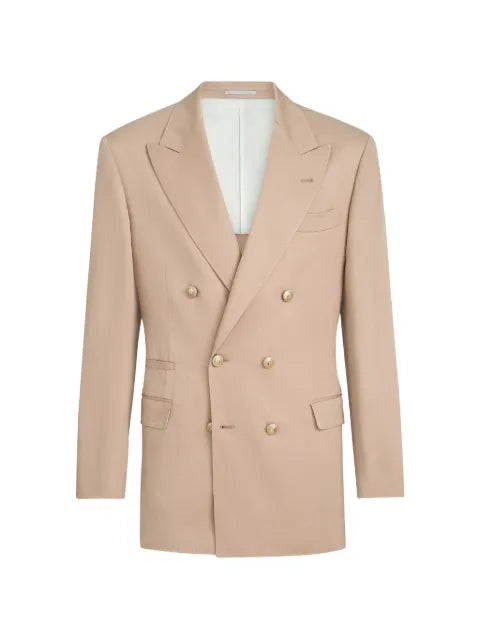 Brunello Cucinelli one-and-a-half breasted tailor blazer