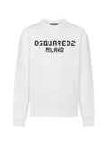 DSQUARED2 Milano cool-fit crewneck sweatshirt