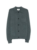 BOMPARD shirt-collar chest-pocket cardigan
