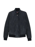 Stewart suede bomber jacket