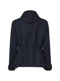 Eleventy hooded multi-pocket jacket