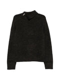 ENTIRE STUDIOS zip-neck ribbed sweater