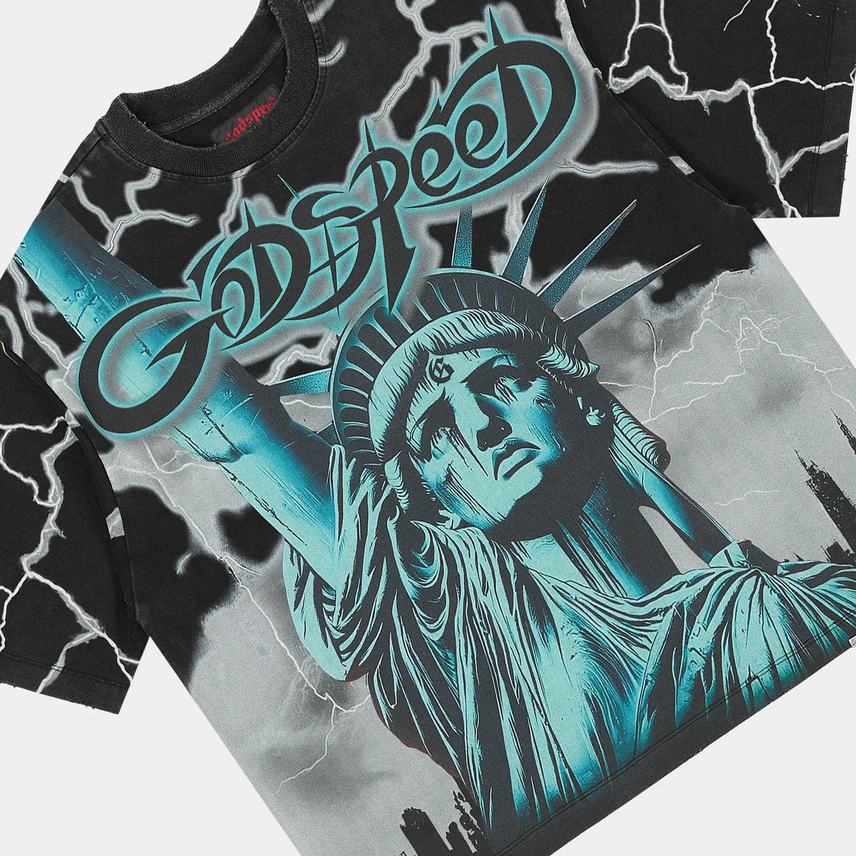 Godspeed VOLTAGE T SHIRT WOLF GREY