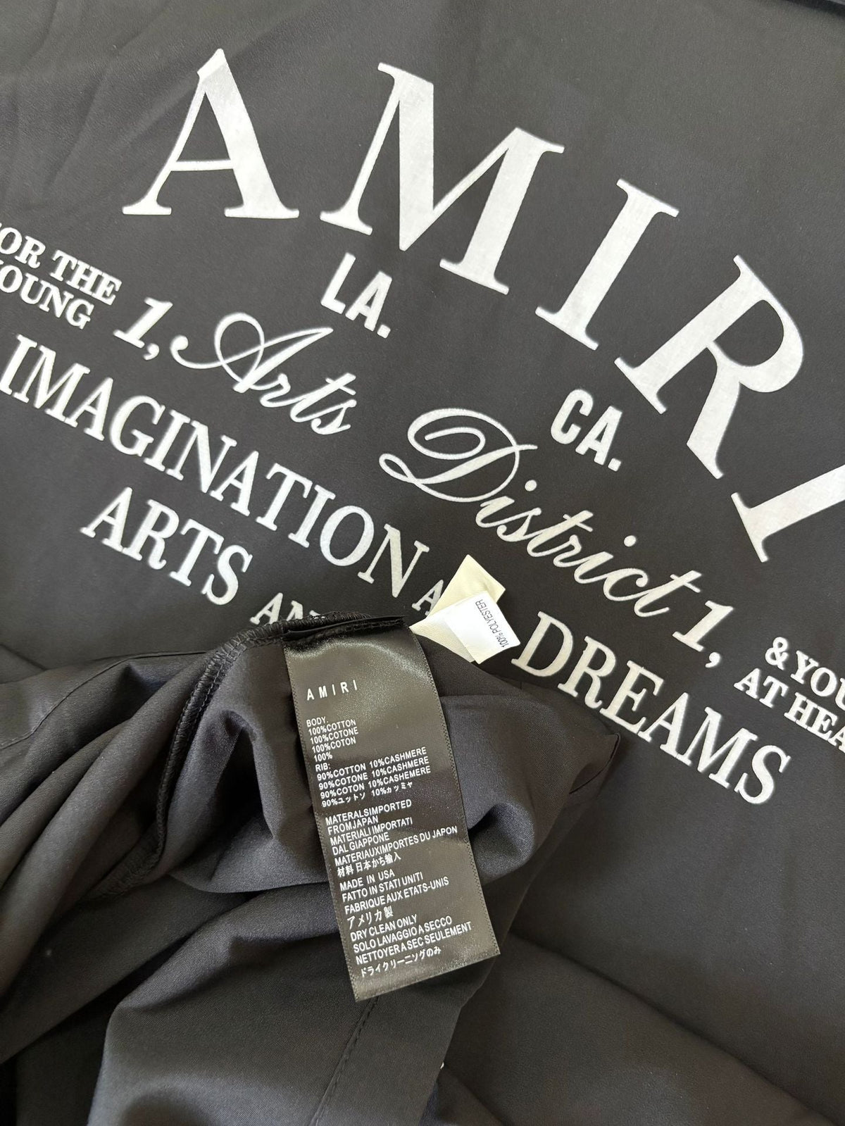 Amiri Letter Graphic Relaxed-Fit Shirt