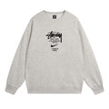 Stussy Sweatshirts Autumn/Winter Fleece Couple Sweatshirts