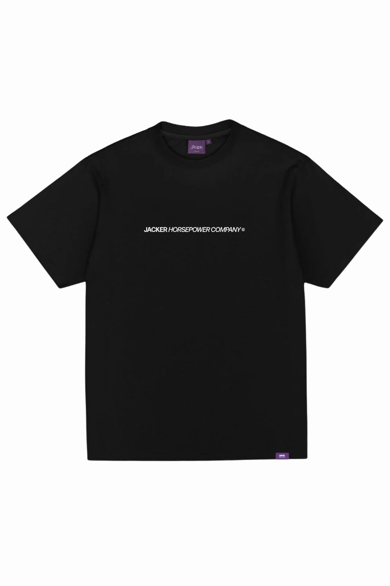 JACKER HORSE POWER T-SHIRT Black