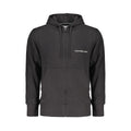 Calvin Klein Logo Zip Hoodie — Black