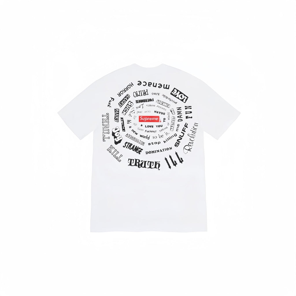 Supreme Spiral Graphic T-Shirt