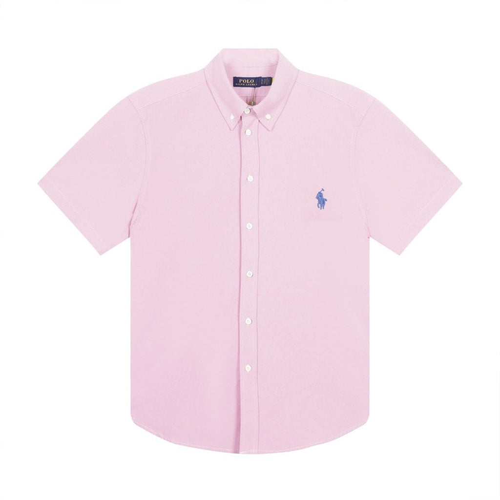 Ralph Lauren Oxford Short-Sleeve Button-Front Shirt